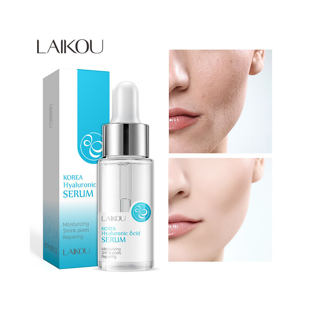 Yetp Star Laikou Pure Hyaluronic Acid Facial Essence Anti-Aging Face Serum Moisturizing Wrinkle Removal Whitening Vitamin C Skin Care 17Ml