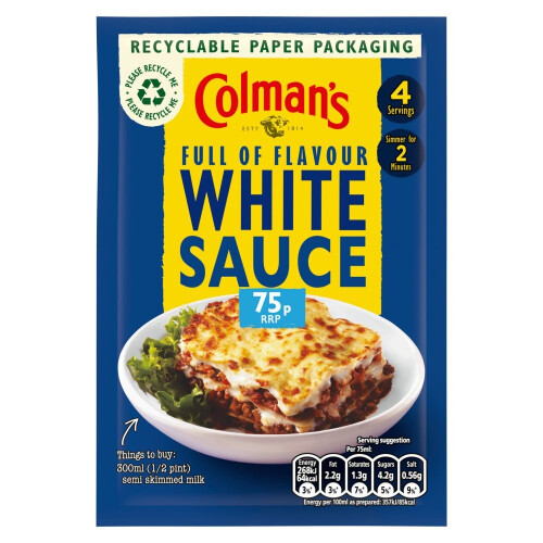 Colman's White Sauce Mix 25g (Pack of 10) 1