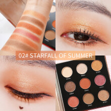 ( Starfall of Summer) Colors Face Eyeshadow Concealer Makeup Mini Professional Face Concealer Camouflage Palette Cream