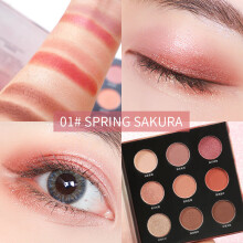 ( Spring Sakura) Colors Face Eyeshadow Concealer Makeup Mini Professional Face Concealer Camouflage Palette Cream