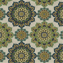Majorica 205 55 Percent Rayon & 45 Percent Polyester Fabric, Mediterranean