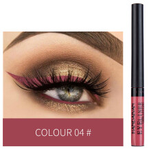 ( 04) HANDAIYAN 12 Color Liquid Eyeliner Waterproof Long Lasting Make Up Matte Eye