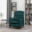 (Green) Wing Back Recliner Push Back Armchair 6