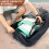 Inflatable Paddle Board Bag SUP Board Bag Surfboard Backpack Black 5