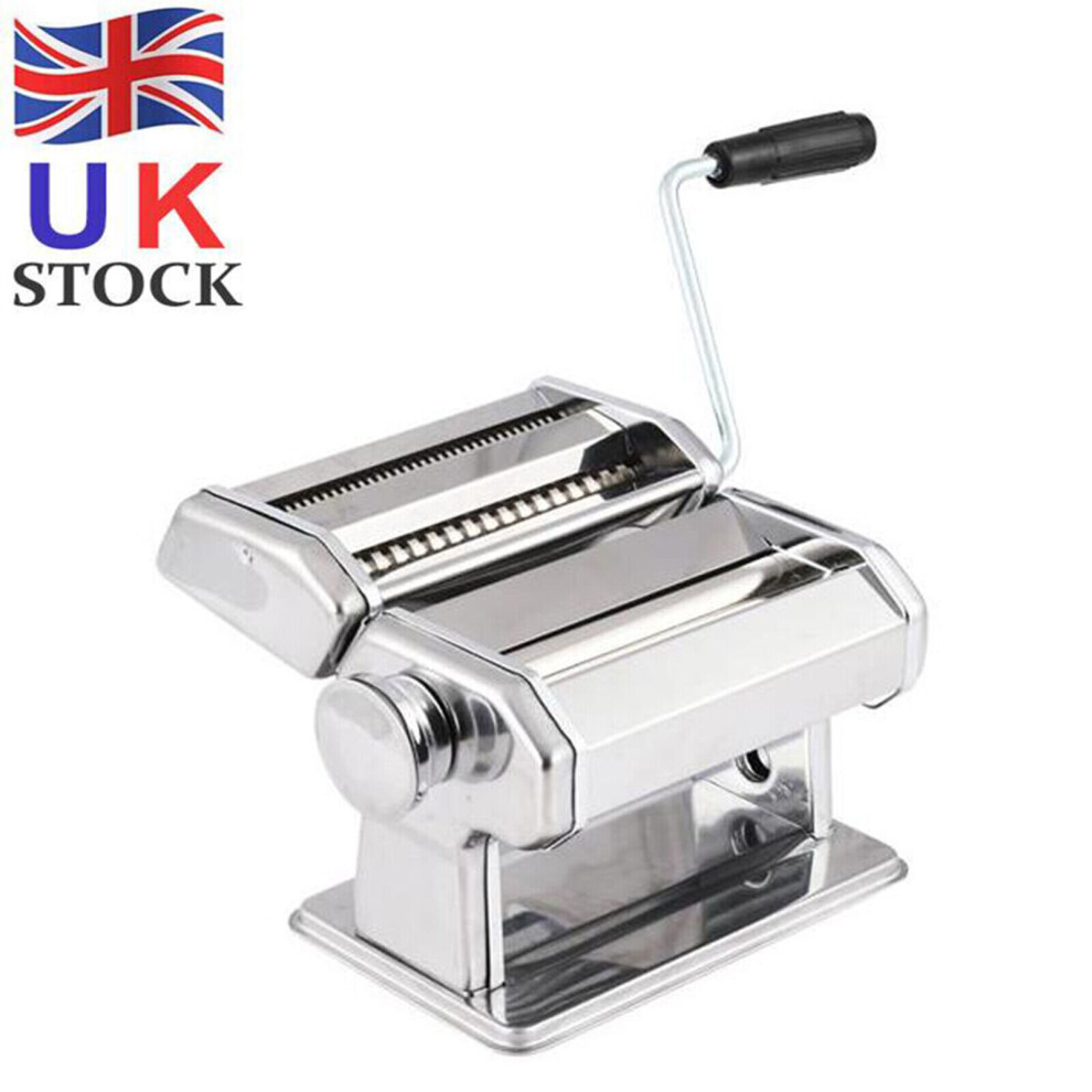 Manual Pasta Makers Spaghetti Roller Tagliatelle Cutter Machine