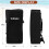 Inflatable Paddle Board Bag SUP Board Bag Surfboard Backpack Black 6
