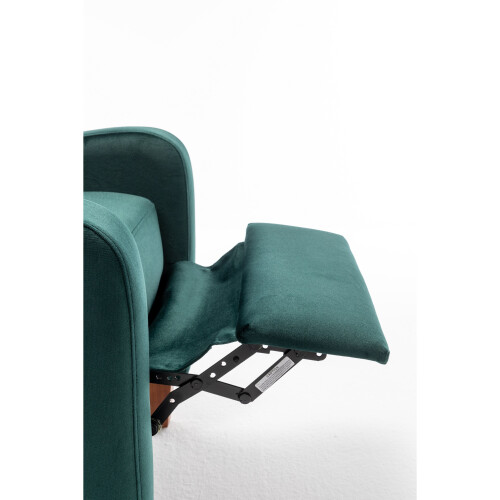 (Green) Wing Back Recliner Push Back Armchair 2