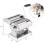 Manual Pasta Makers Spaghetti Roller Tagliatelle Cutter Machine 10