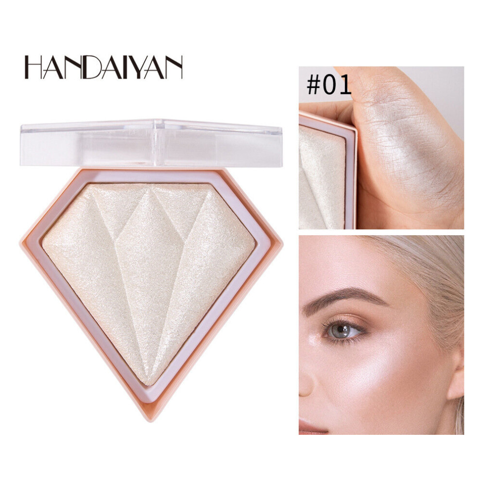 Yetp Star ( A) Handaiyan 5 Color Highlighter Palette Makeup Face Contour Powder Make Up