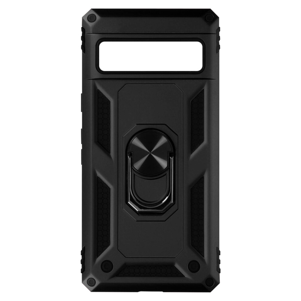 Google Pixel 7 Case Ultra Rigid Ring Stand Black