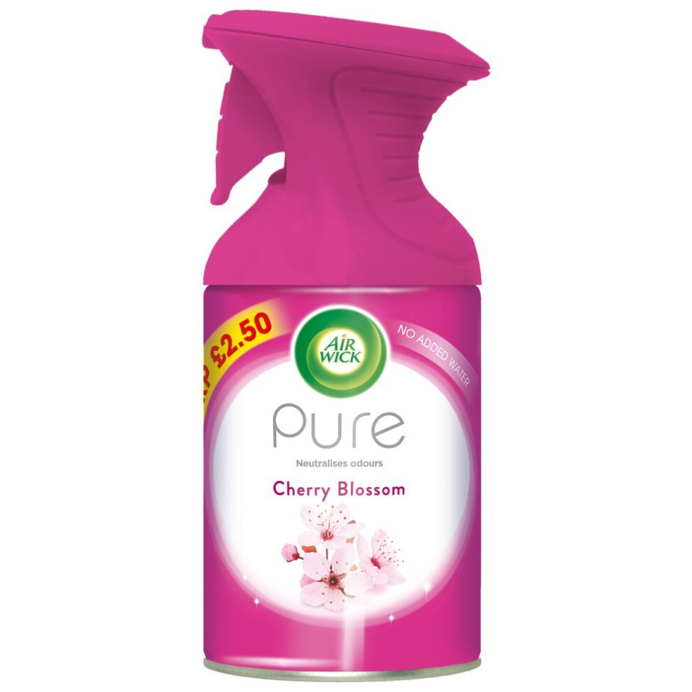 Air Wick Room Spray 250ml - Cherry Blossom 250ml (Pack of 6)-image-OPC-PBCKDP6-NEW