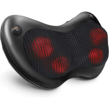 Waist Back Massager with Heat Ultra Slim Shiatsu Lower Back Neck Massage