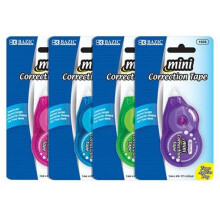 Bazic 1632 5 mm x 236" Fashion Mini Correction Tape Pack of 24