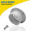 100mm 4" Air Vent Grille Ventilation Ceiling Wall Mount Air Vent ABS Round 3