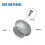 100mm 4" Air Vent Grille Ventilation Ceiling Wall Mount Air Vent ABS Round 5