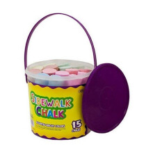 Bazic 2401  Jumbo Color Chalk (15/Bucket) Pack of 24