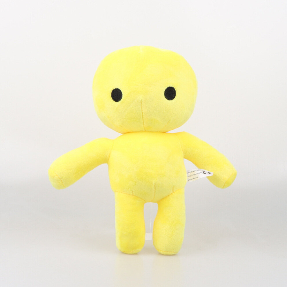 (Yellow) New Wobbly Life Doll Kids Plush Steam Monster Toys