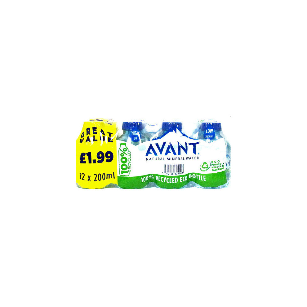 Avant Mineral Water 200ml (Pack of 12)