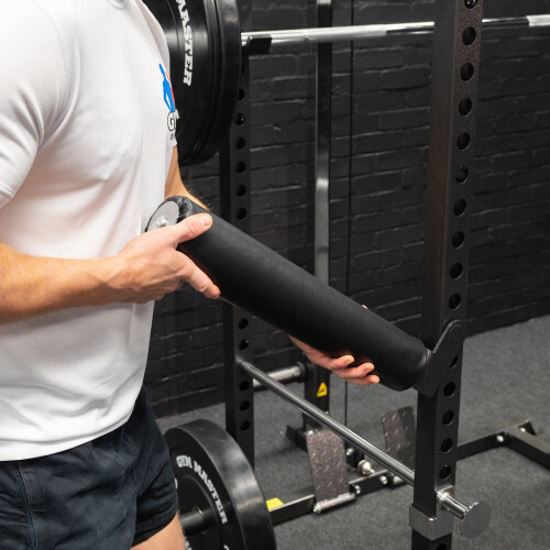 GYM MASTER GM1 Single Leg Roller Support Rack Attachment for Split Squats Lunges etc 2