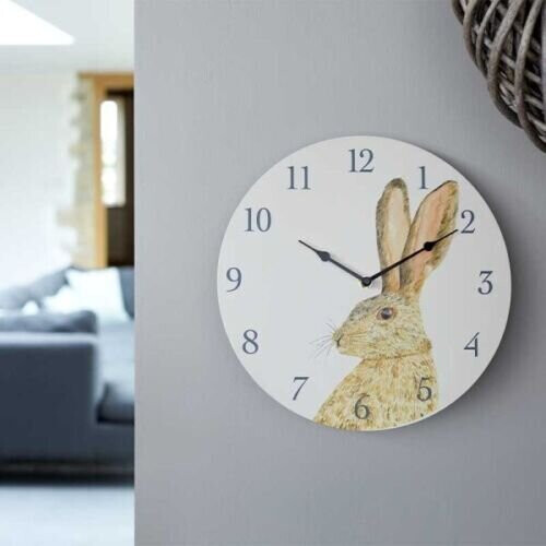 Smart Garden Products Colourful Garden / Home Inside Outside Hare Wall Clock - Quartz accuracy 2