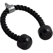 Heavy Duty Lat Tricep Power Rope Cable Attachment Push Pull Down Multi Gym Home