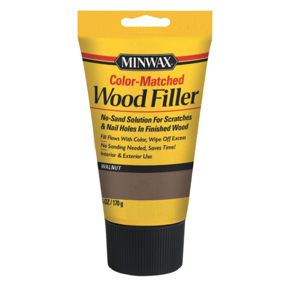 Minwax Color-Matched Wood Filler (170 G, Walnut) 4906994207417