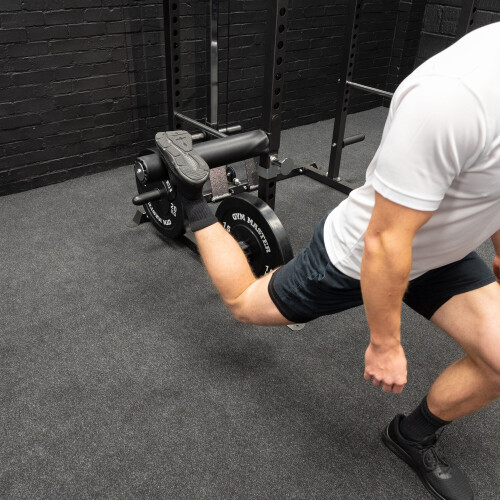 GYM MASTER GM1 Single Leg Roller Support Rack Attachment for Split Squats Lunges etc 1