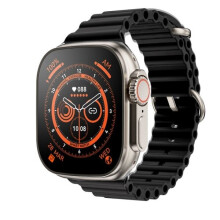 (Black) Smart Watch 8 Ultra Series8 NFC GPS Wireless Charging Smartwatch Bluetooth Calls Watches