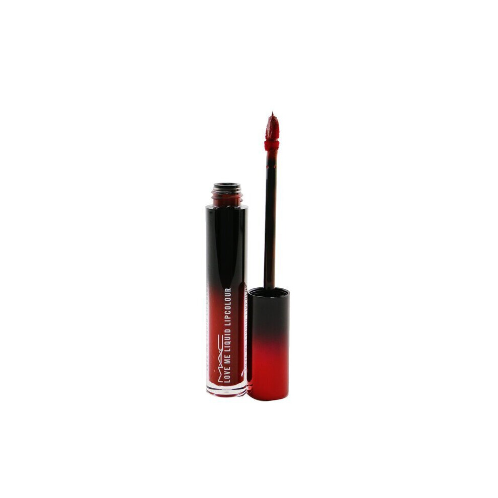 MAC Love Me Liquid Lipcolour - # 493 E For Effortless (Deep Burgundy Red) 3.1ml/0.1oz