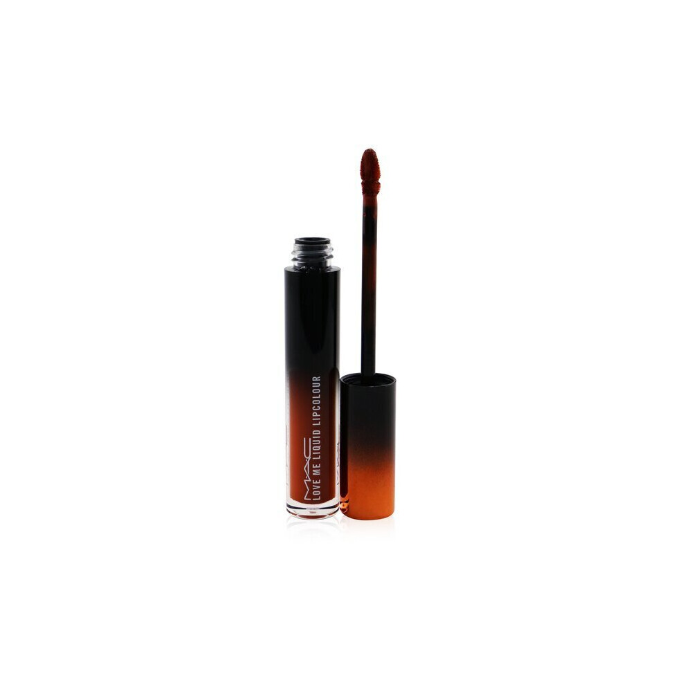 MAC Love Me Liquid Lipcolour - # 487 My Lips Are Insured (Intense Burnt Orange) 3.1ml/0.1oz