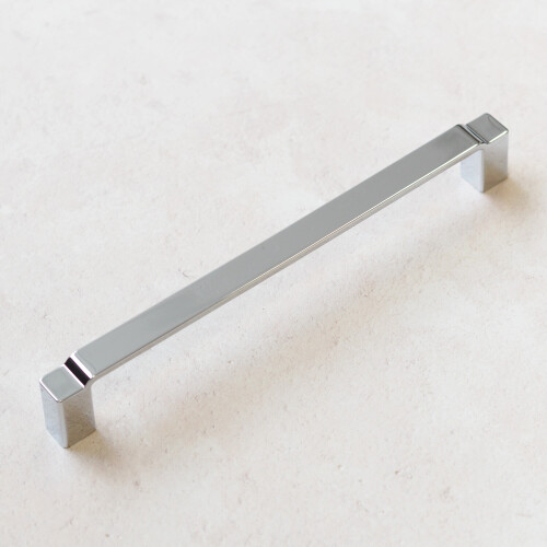 (192mm Handle) Polished Chrome Stepped Handles 160mm 192mm 320mm 1