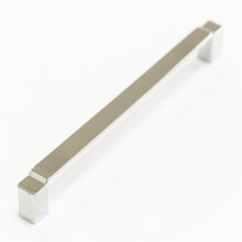 (192mm Handle) Polished Chrome Stepped Handles 160mm 192mm 320mm