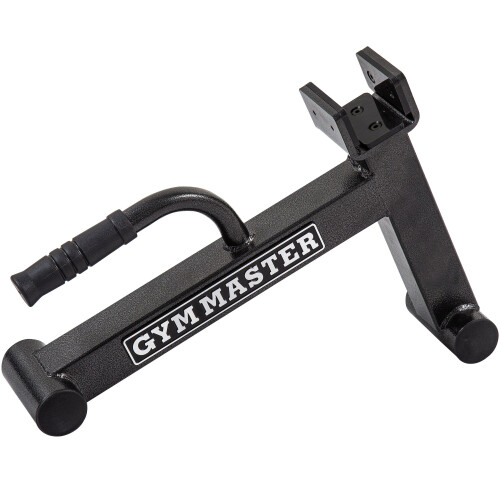 GYM MASTER Single Barbell Deadlift Loading Jack with UHMW Padding