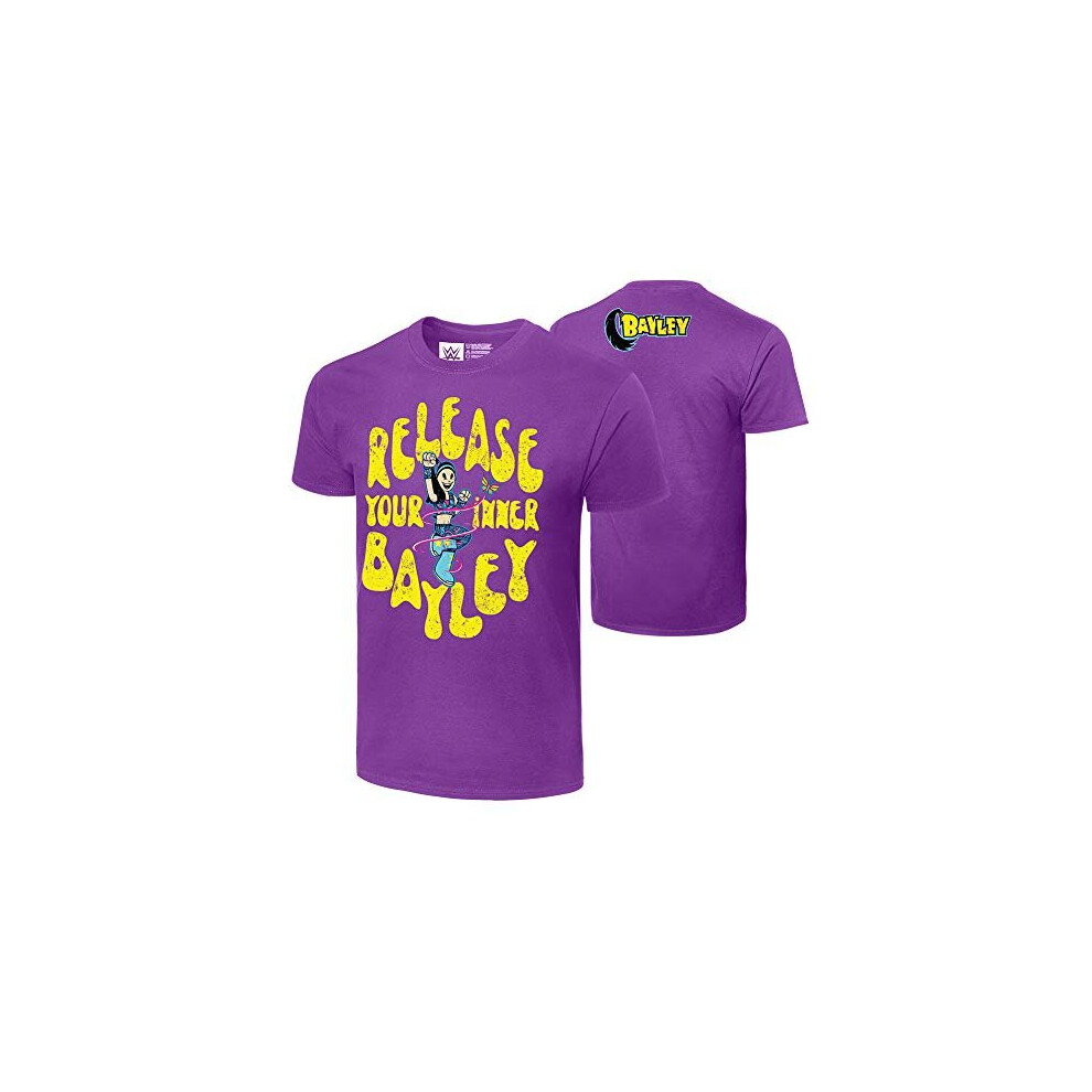 WWE Bayley Release Your Inner Bayley Authentic T-Shirt [Small]