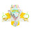 Easter Card Son & Fiancee Happy Easter Decorated Egg Pop Up Easter Card 1