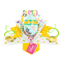 Easter Card To The Best Mum Ever Happy Easter Decorated Egg Pop Up Easter Card