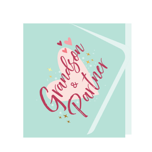 Easter Card Grandson & Partner Happy Easter Decorated Egg Pop Up Easter Card 2