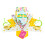 Easter Card From The Dog Happy Easter Decorated Egg Pop Up Easter Card 1