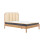 Birlea Rattan Double Bed Frame Birlea Margot 135cm 4FT6 Oak Bedstead 1
