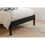Birlea Rattan Double Bed Frame Birlea Margot 135cm 4FT6 Black Bedstead 4