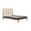 Birlea Rattan King Size Bed Frame Birlea Margot 150cm 5FT Black Bedstead 11