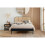 Birlea Rattan Double Bed Frame Birlea Margot 135cm 4FT6 Black Bedstead 9