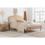 Birlea Rattan King Size Bed Frame Birlea Leonie 150cm 5FT Oak Bedstead 2