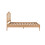 Birlea Rattan Double Bed Frame Birlea Leonie 135cm 4FT6 Oak Bedstead 10