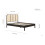 Birlea Rattan King Size Bed Frame Birlea Margot 150cm 5FT Black Bedstead 8