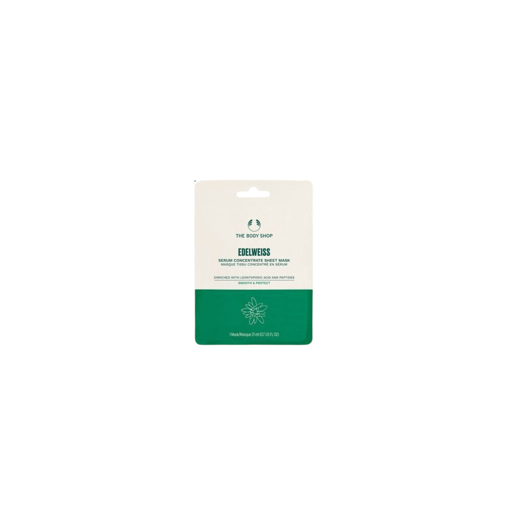 The Body Shop Serum Concentrate Sheet Mask - Edelweiss Smooth & Protect