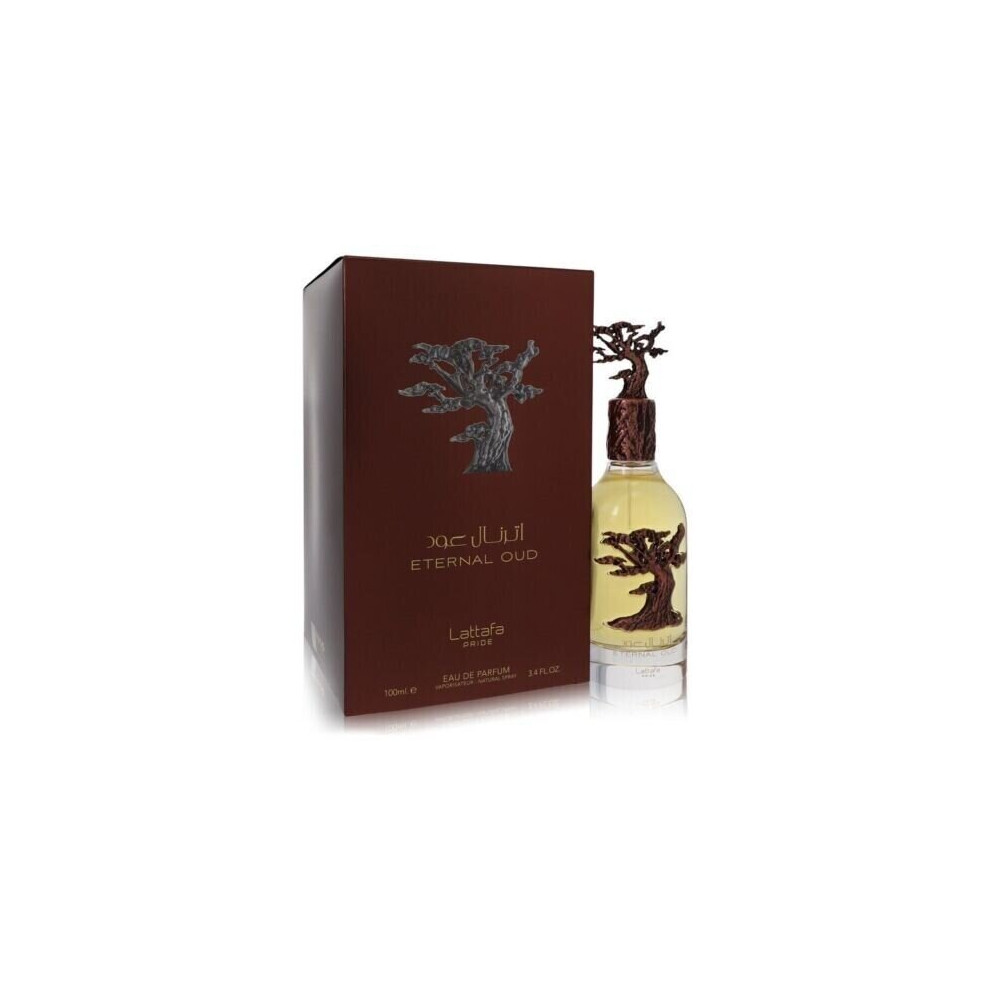 Lattafa Eternal Oud Pride Perfume By Edp Spray 3.4Oz/100Ml For Unisex Amber