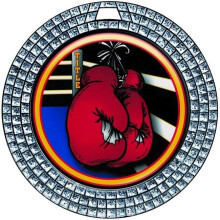 Simba EXPRESS-046A 2.75 in. Vibraprint White GEM Insert Medal, Gold