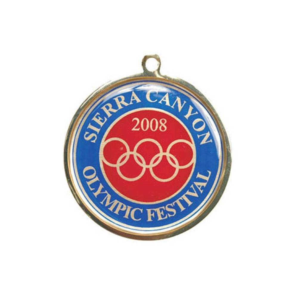 Simba Express-011 1.5 In. Brass Vibraprint Insert Medal, Gold