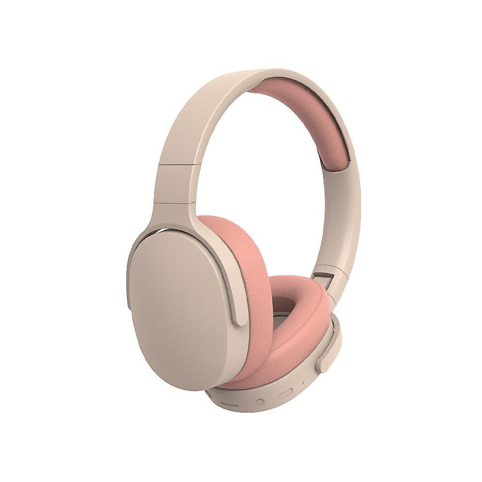 (Orange) Bluetooth Headset Wireless Noise Cancelling Headphones Stereo Earphones Orange 768611139716
